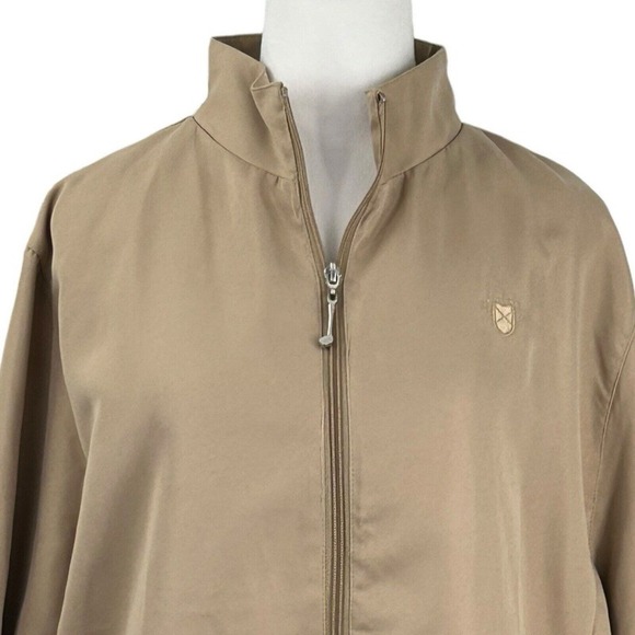 Allyson Whitmore Women's Golf Jacket Mesh Lined Pockets Crest X-Large - Picture 2 of 16